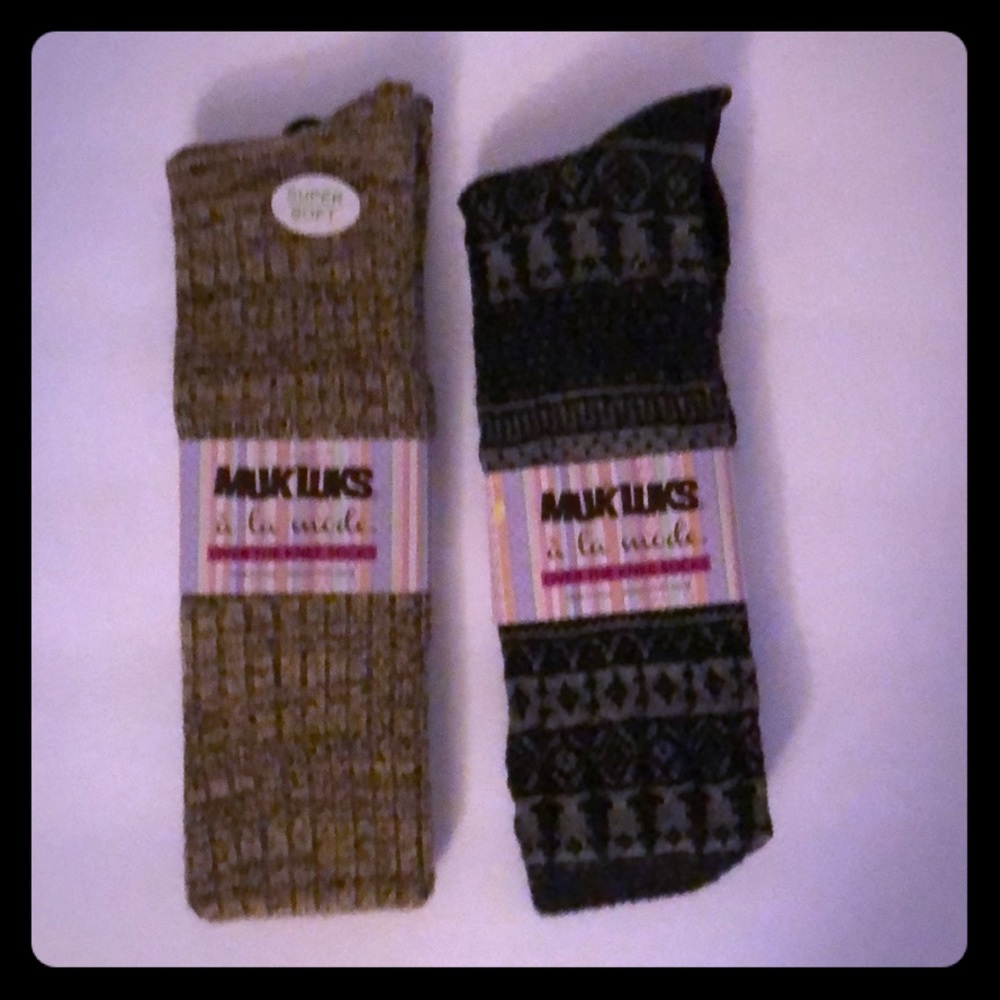Over the knee socks